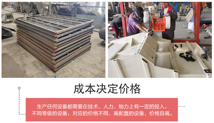 直線(xiàn)篩分機(jī)篩網(wǎng)，篩箱部件展示