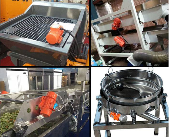 小型振動電機適用于直線篩，直排篩等